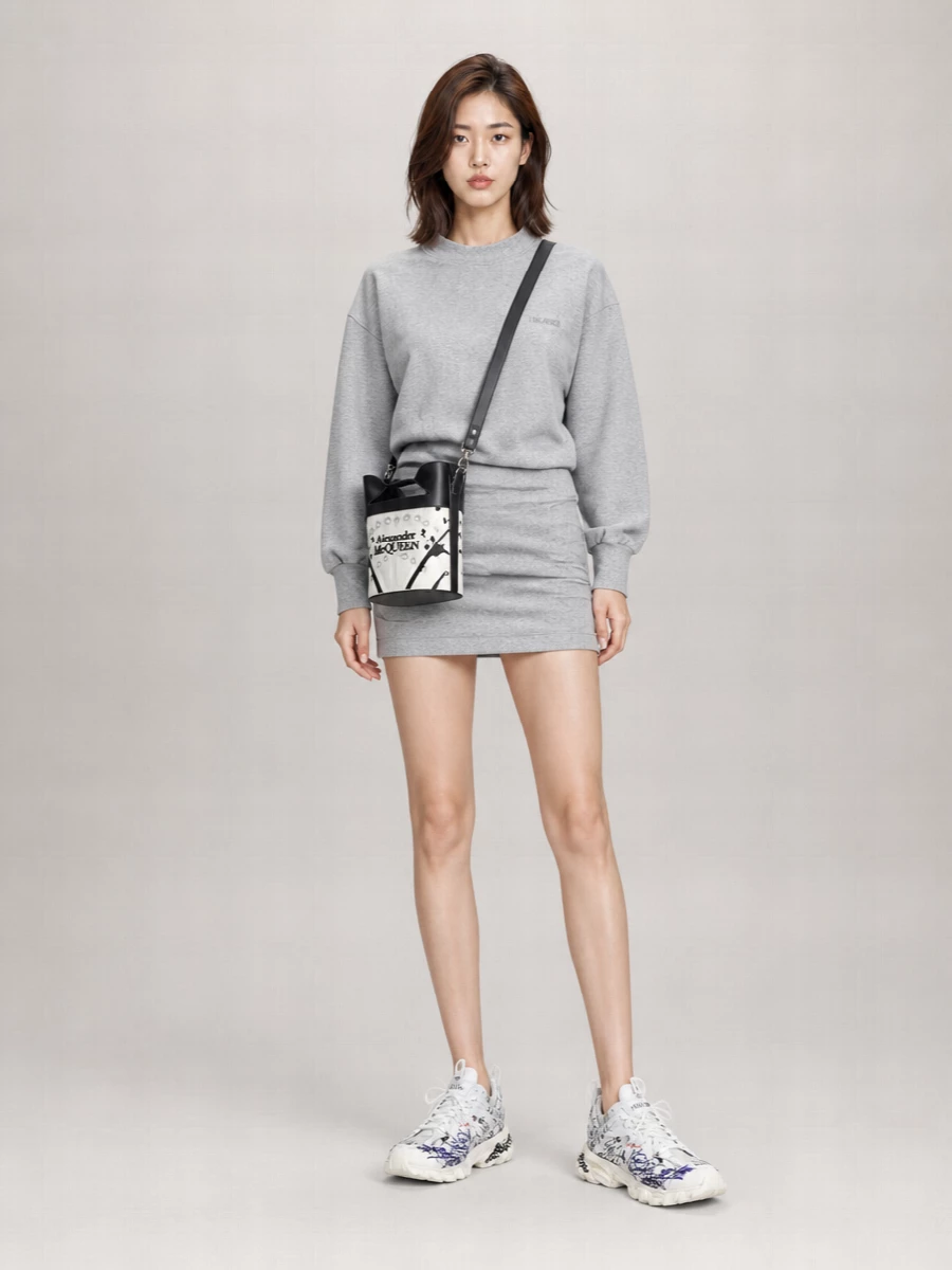 Alexander Mcqueen Leather Cross-Body Bag