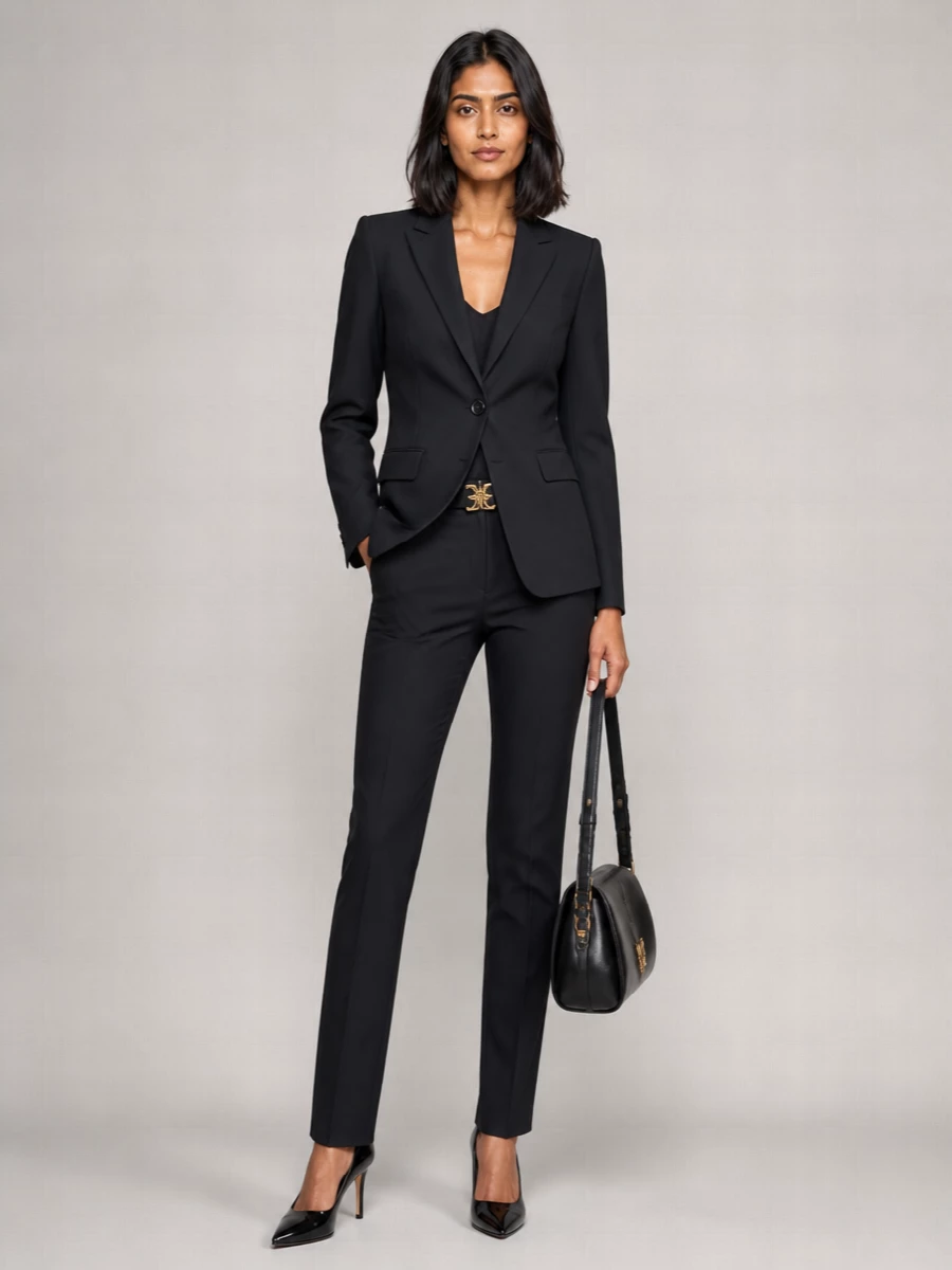 Pinko Slim-Fit Ankle-Length Suit Trousers