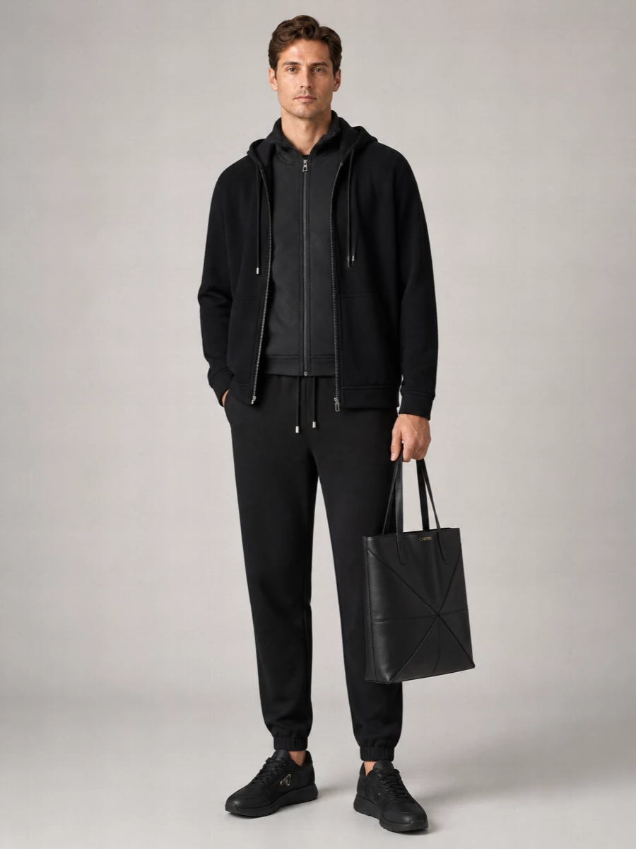 Loewe Cashmere Hooded Jacket