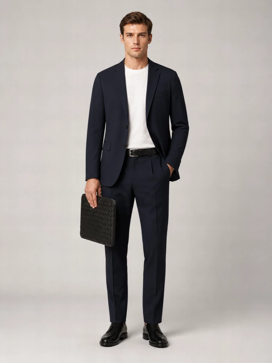 Herno Single-Breasted Suit Jacket