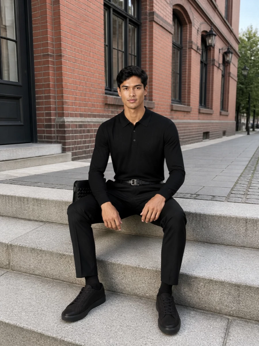 Zanone polo zegna trouser bottega portfolio