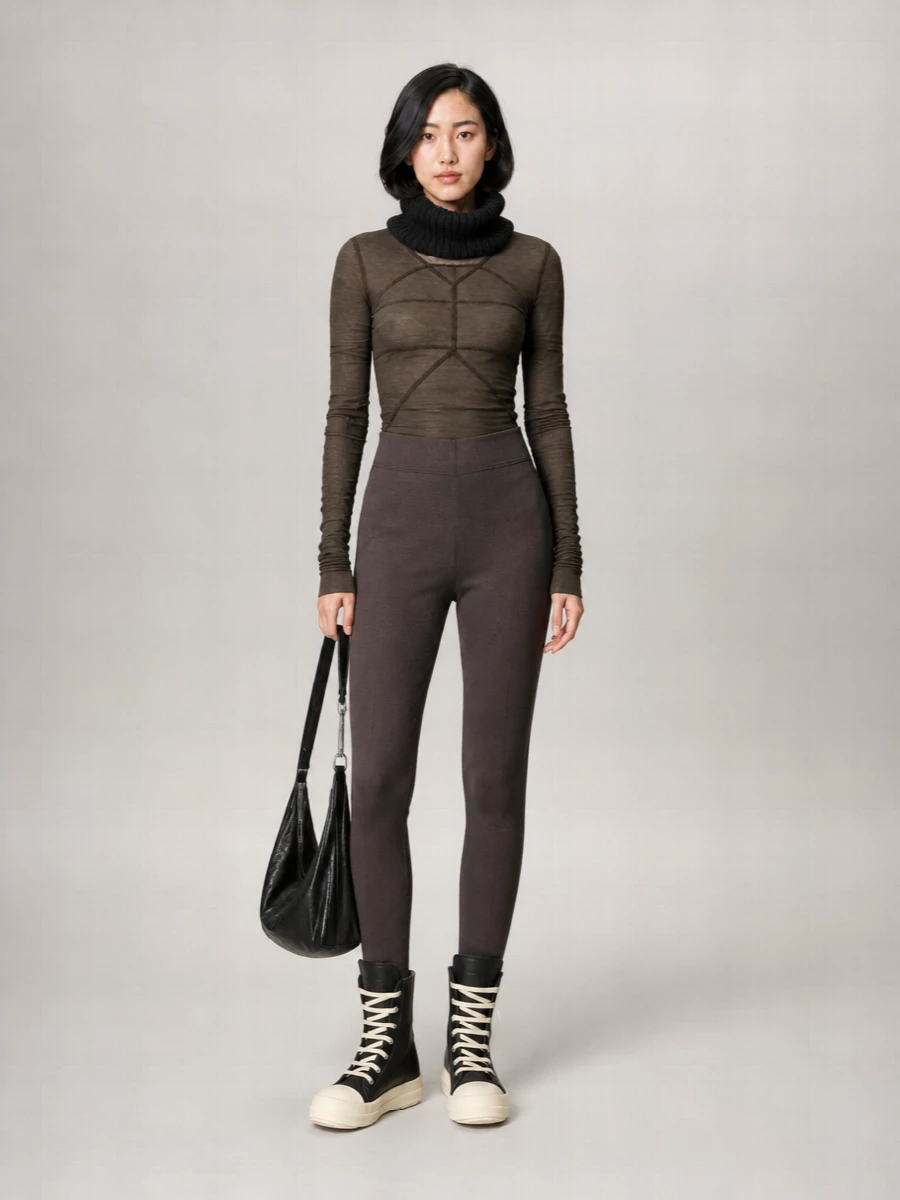 Rick Owens Silk Wool Camisole