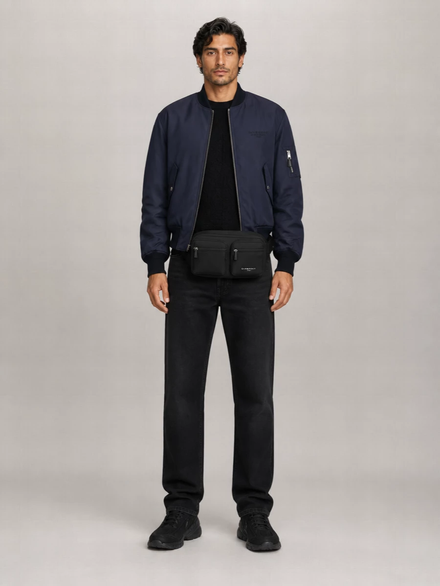 Givenchy Cotton Blend Bomber Jacket