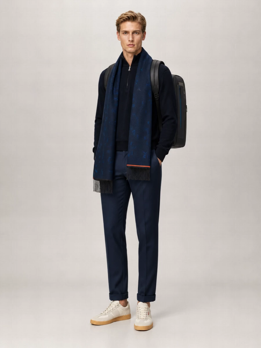 Paul & Shark Wool Half Zip Sweater