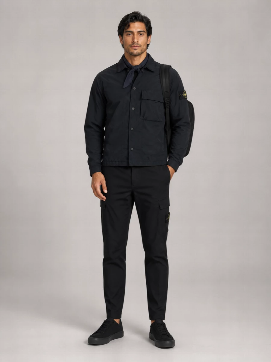 Stone Island Nylon Padded Overshirt