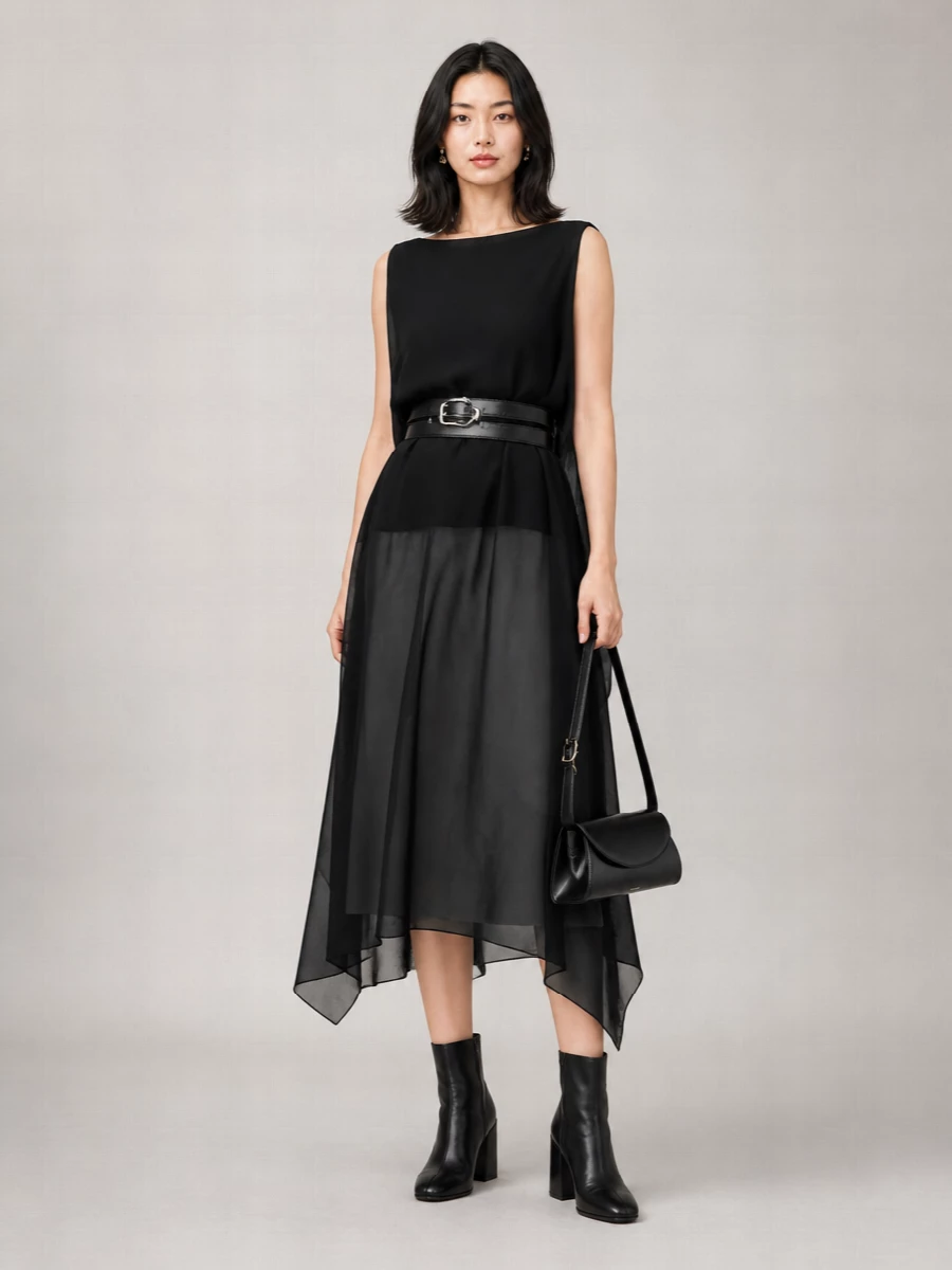 Sportmax Viscose Midi Skirt