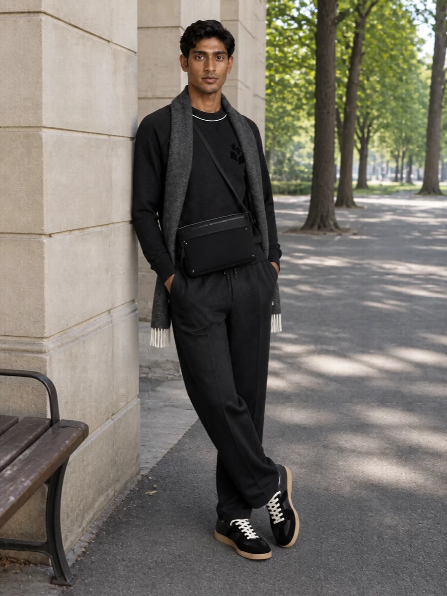 Isabel marant sweater dries van noten trouser outfit