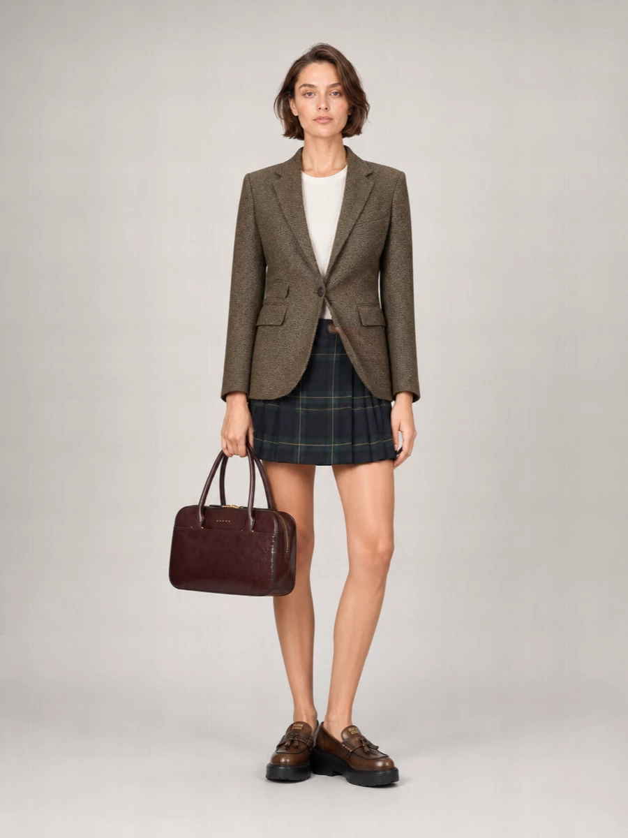 Marni Small Calf Leather Shoulder Bag
