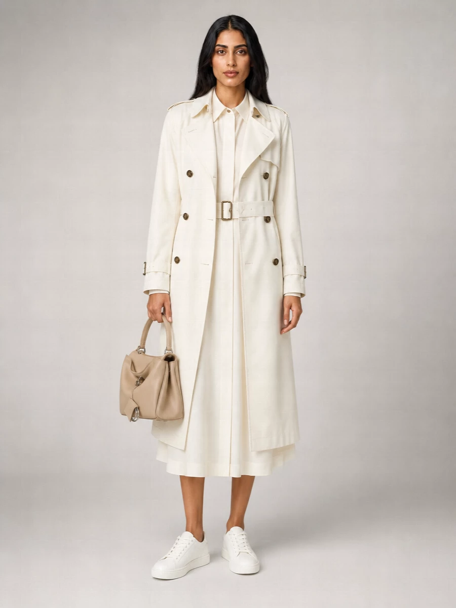 Burberry Cotton Trench Coat