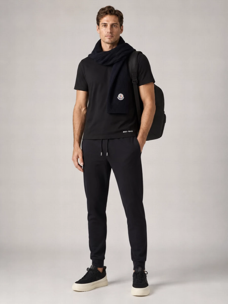 Moncler Grenoble Cotton Logo Print T-Shirt