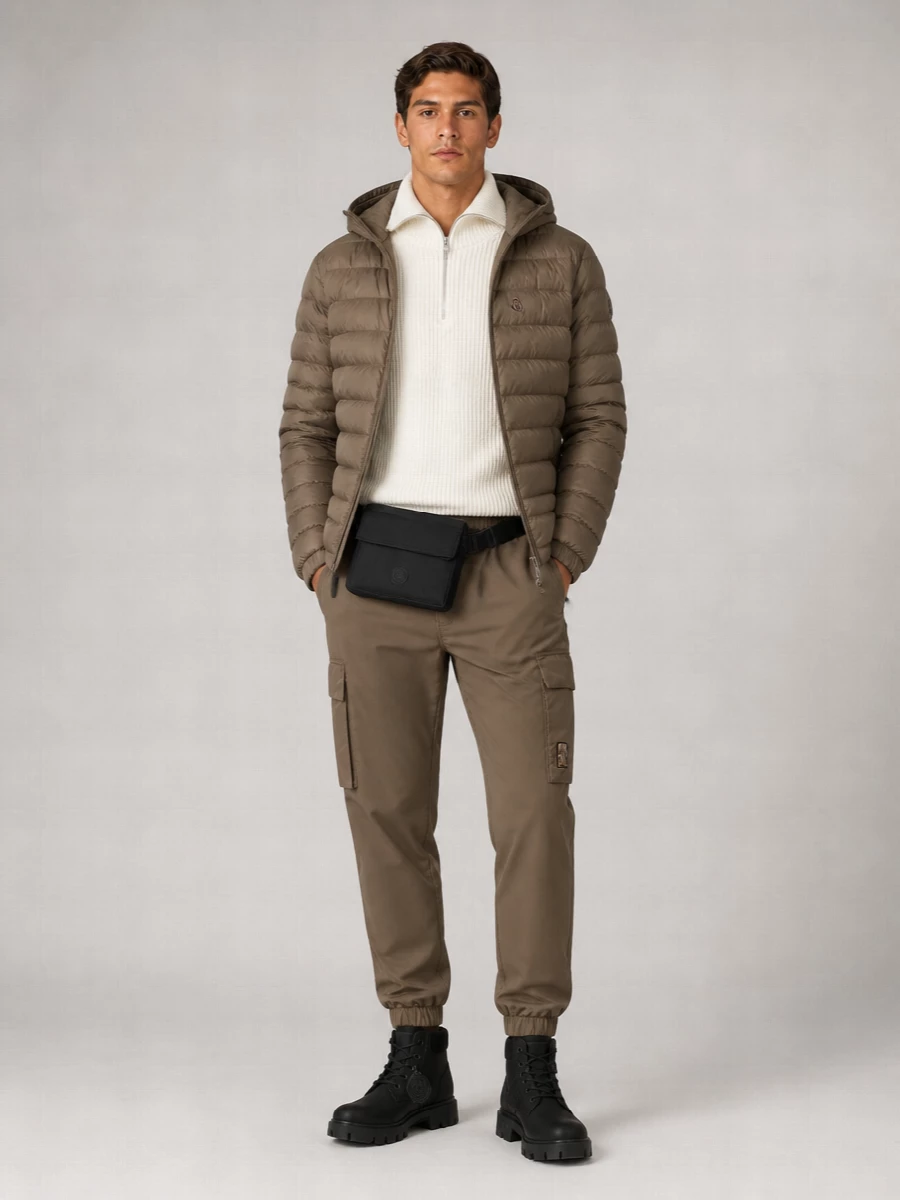 Moncler hooded puffer jacket