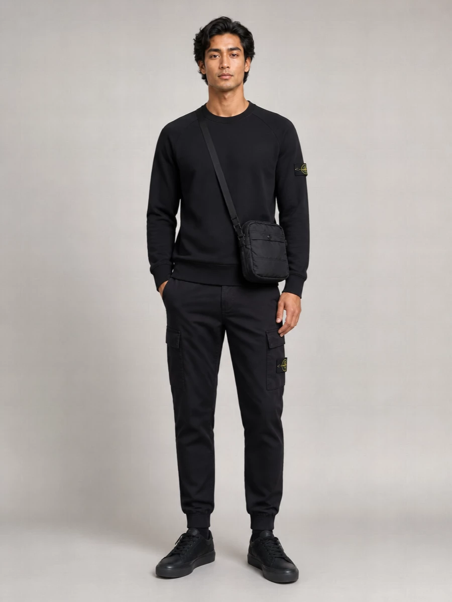 Stone Island cotton sweatshirt