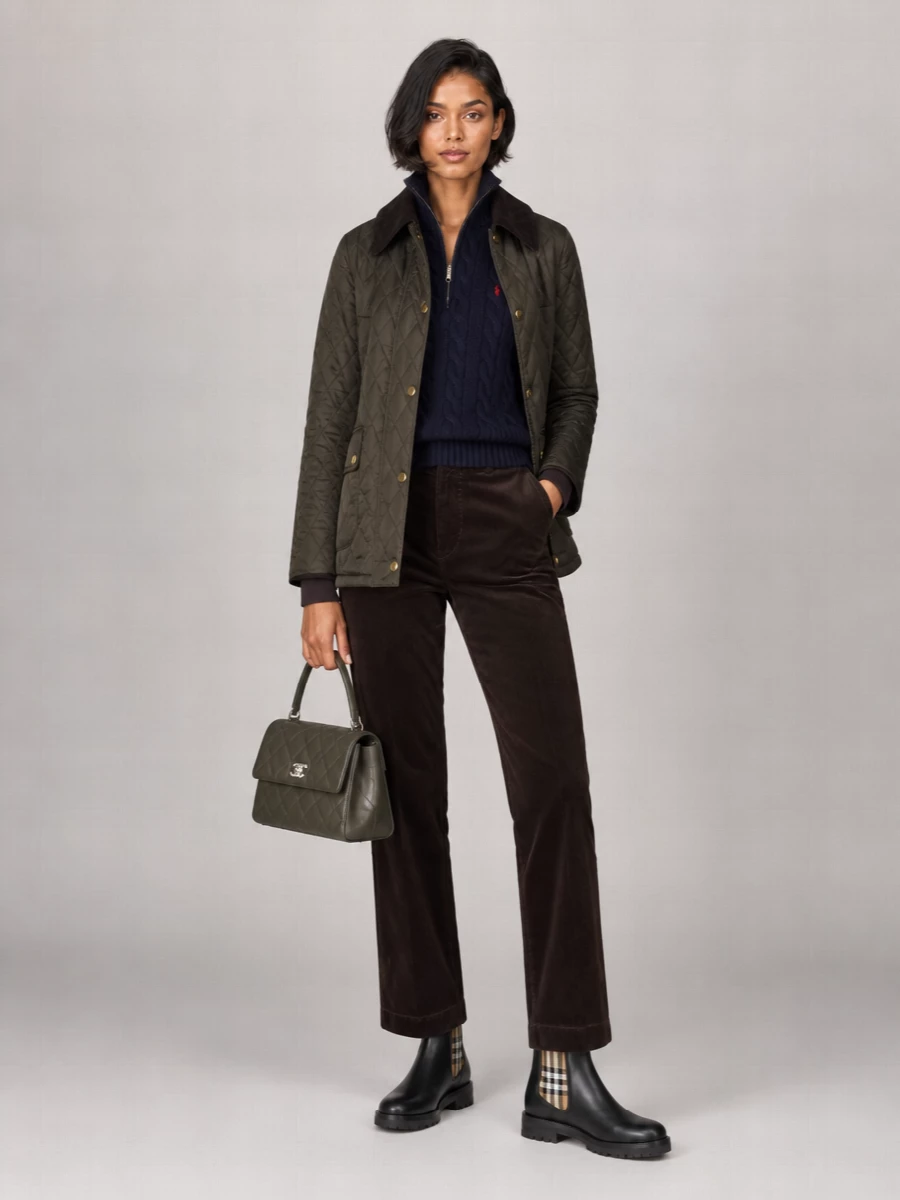 Barbour Quilted Fitted Jacket