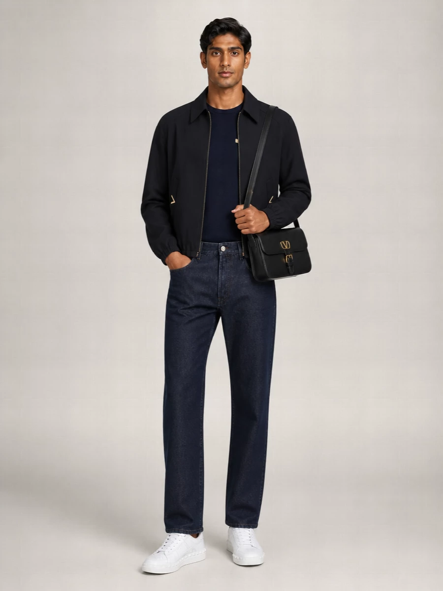 Valentino Cotton Lightweight Jacket