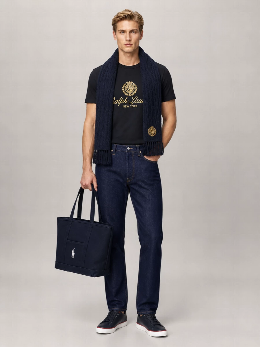 Polo Ralph Lauren Cotton Relaxed Fit Embroidered Short Sleeve T-Shirt