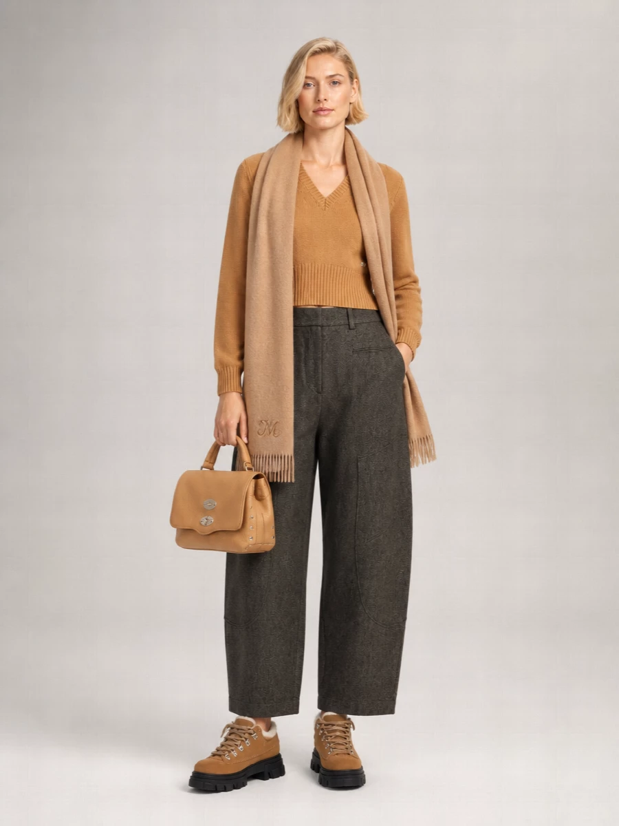 Ganni Wool Jersey Sweatshirt
