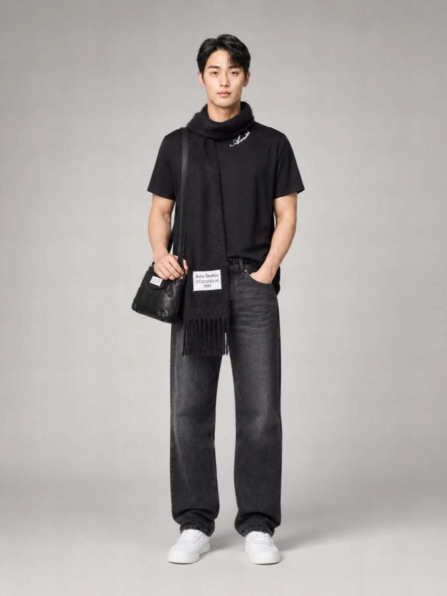Amiri Ribbed Oversized T-Shirt