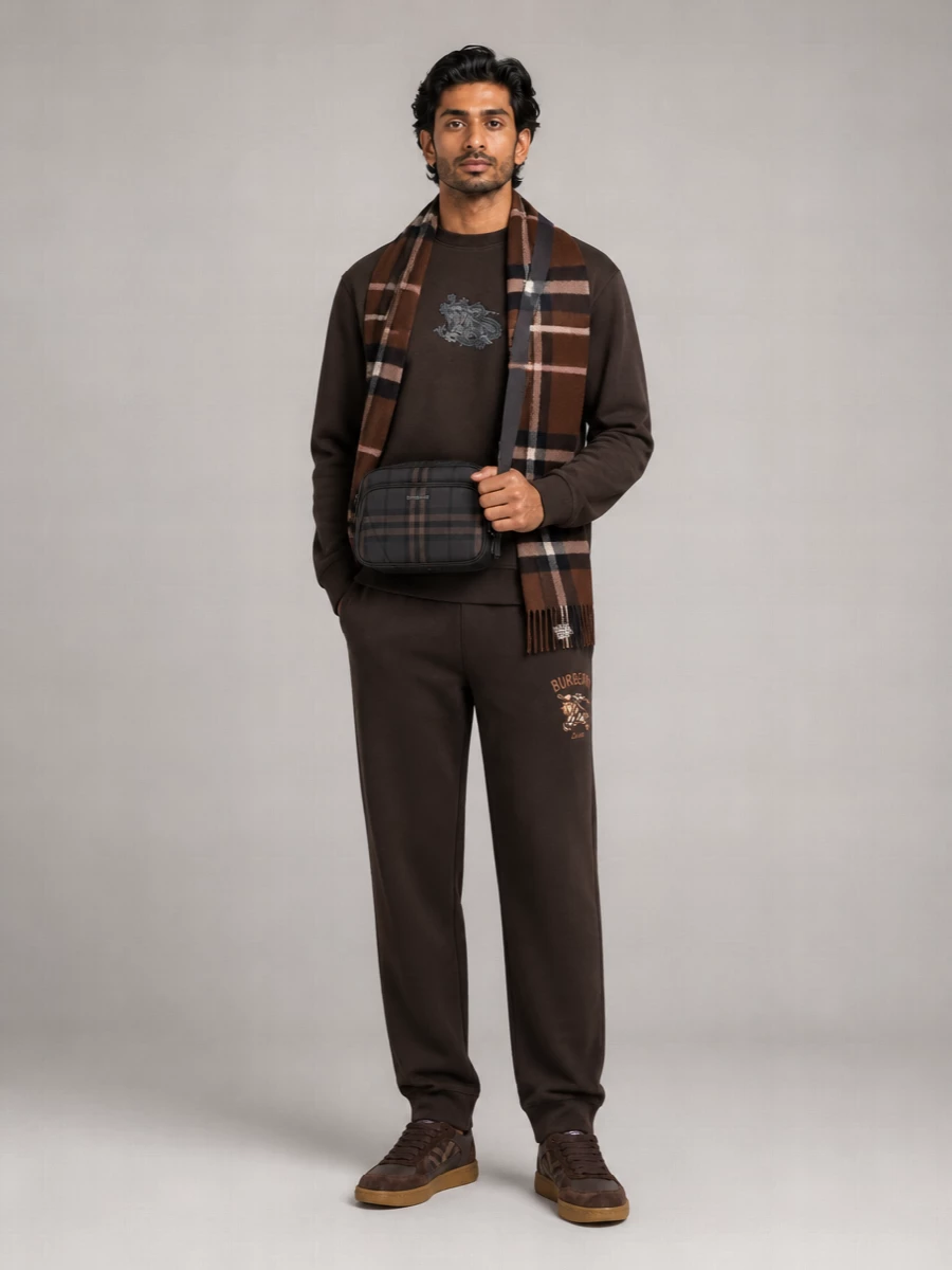 Burberry Cotton Track Pants