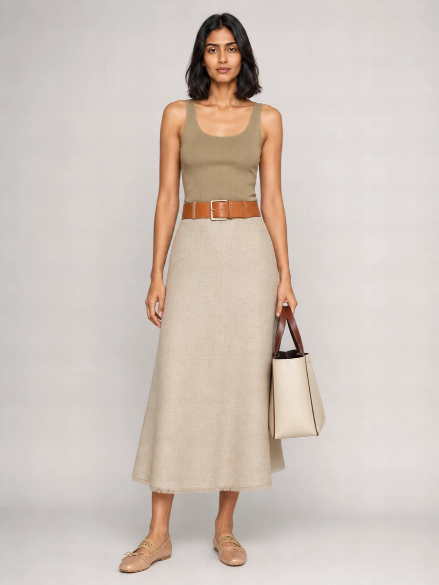 S Max Mara A-Line Skirt