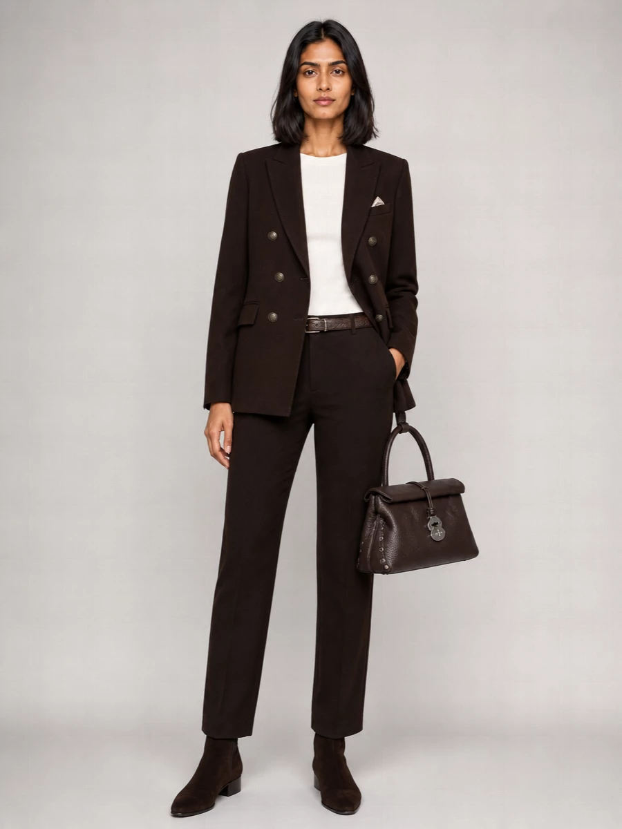 Circolo 1901 Velvet Straight-Leg Trousers
