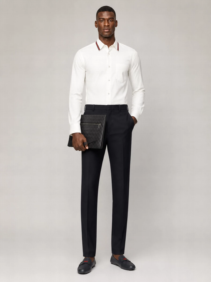 Gucci Leather Driver Loafers