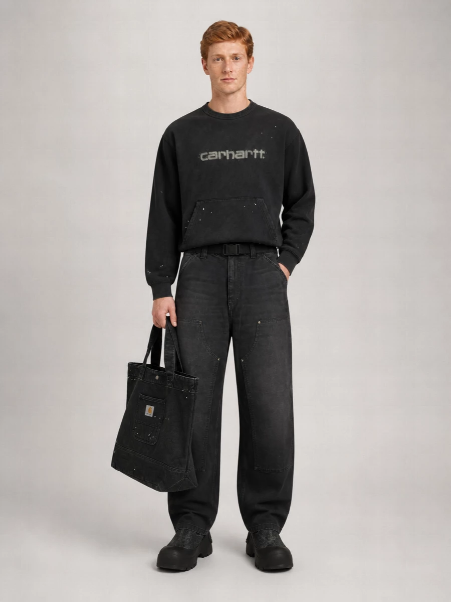 Carhartt Wip Straight-Leg Denim Jeans