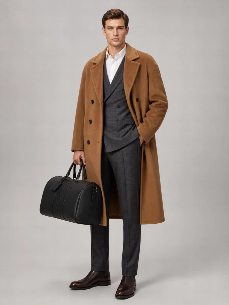 Gucci Leather Travel Bag