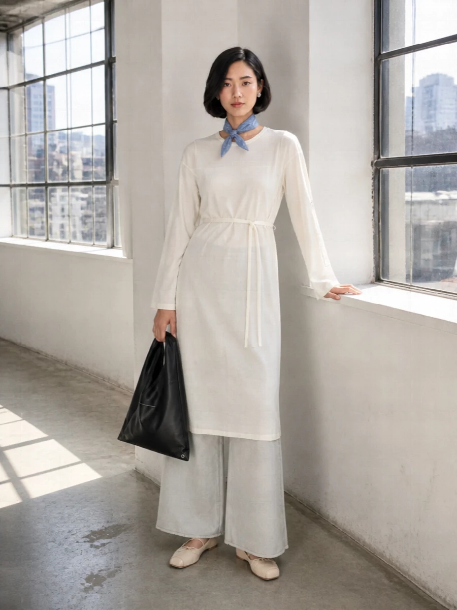 Mm6 maison margiela sheer dress japanese tote