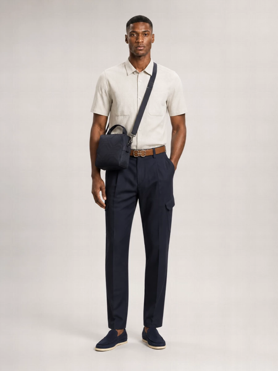 Herno Cargo Trousers Featuring Heat-Taped Seams