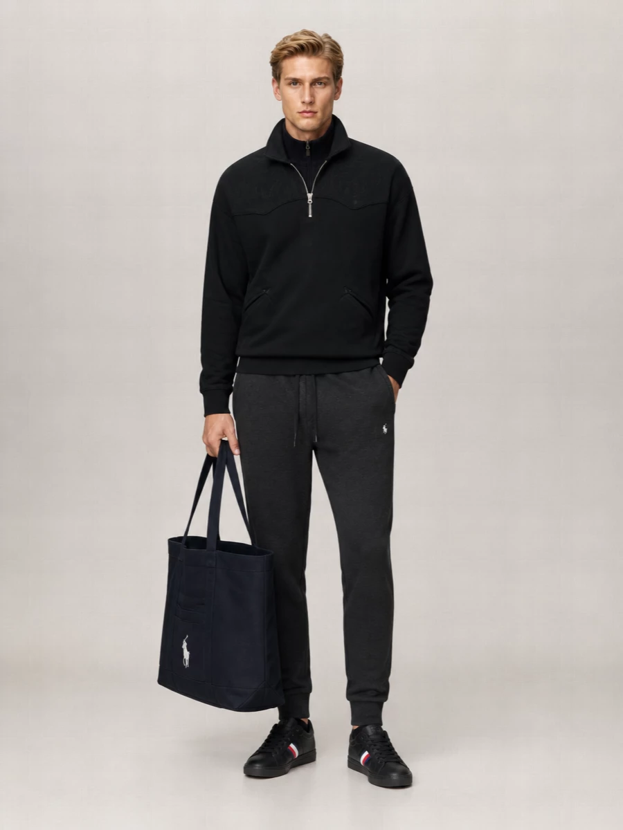 Tommy Hilfiger Leather Lace-Up Sneakers