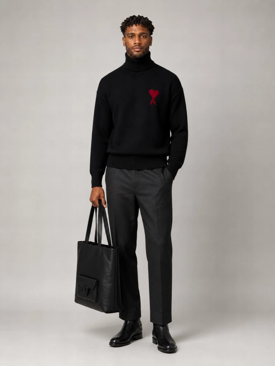 Valentino Garavani Leather Tote Bag