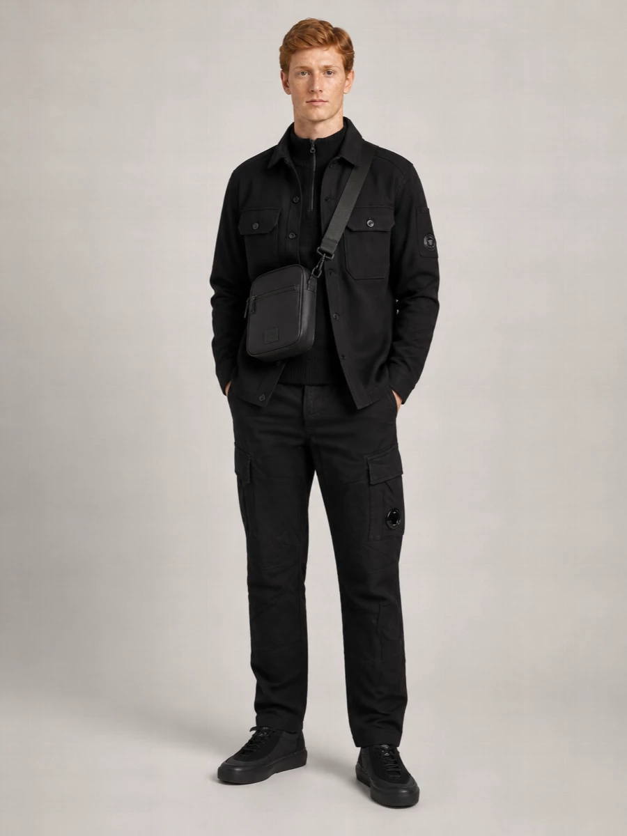 C.p. Company Wool Overshirt Jacket