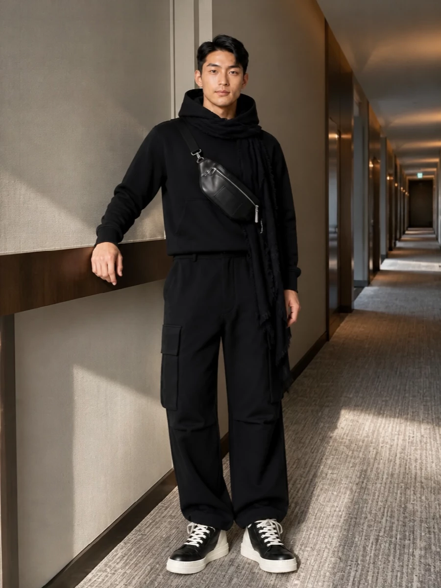 Entire studios hoodie darkpark cargo rick owens