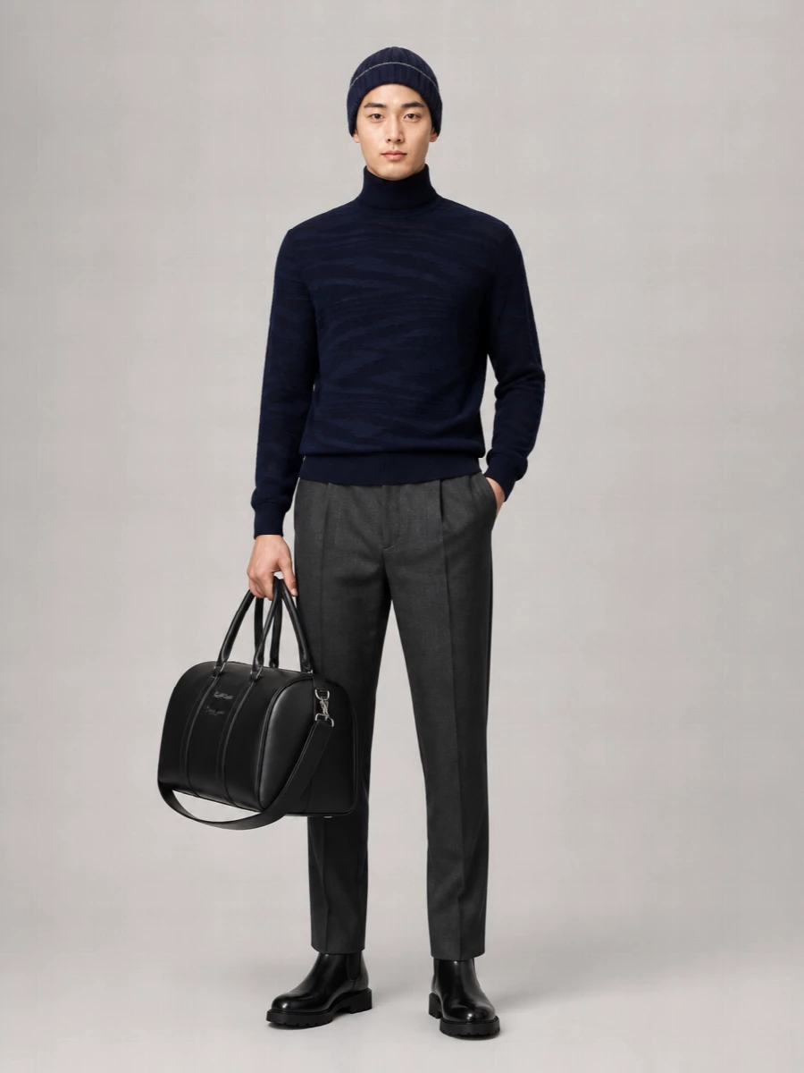 Christian Louboutin Leather Duffle Bag