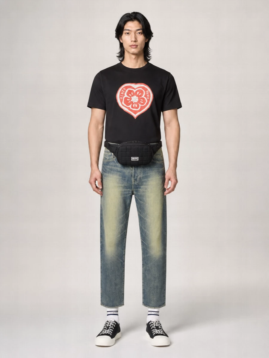 Kenzo Cotton Graphic Short-Sleeve T-Shirt