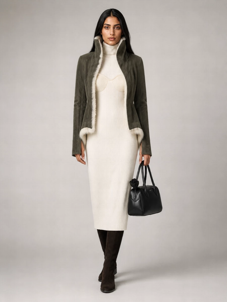 Gianvito Rossi Suede Leather High Boots