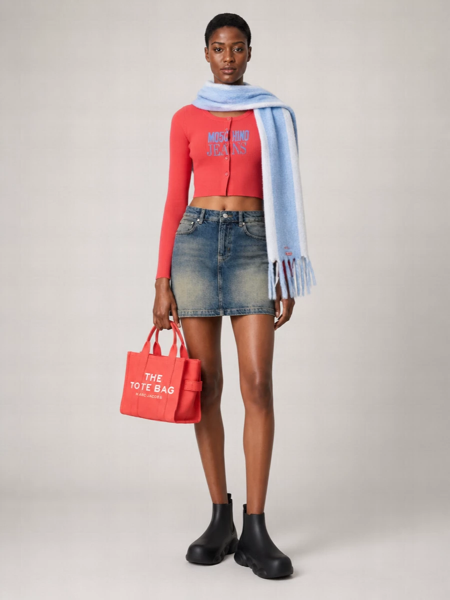 Marc Jacobs The Tote Bag Small Canvas Tote Bag
