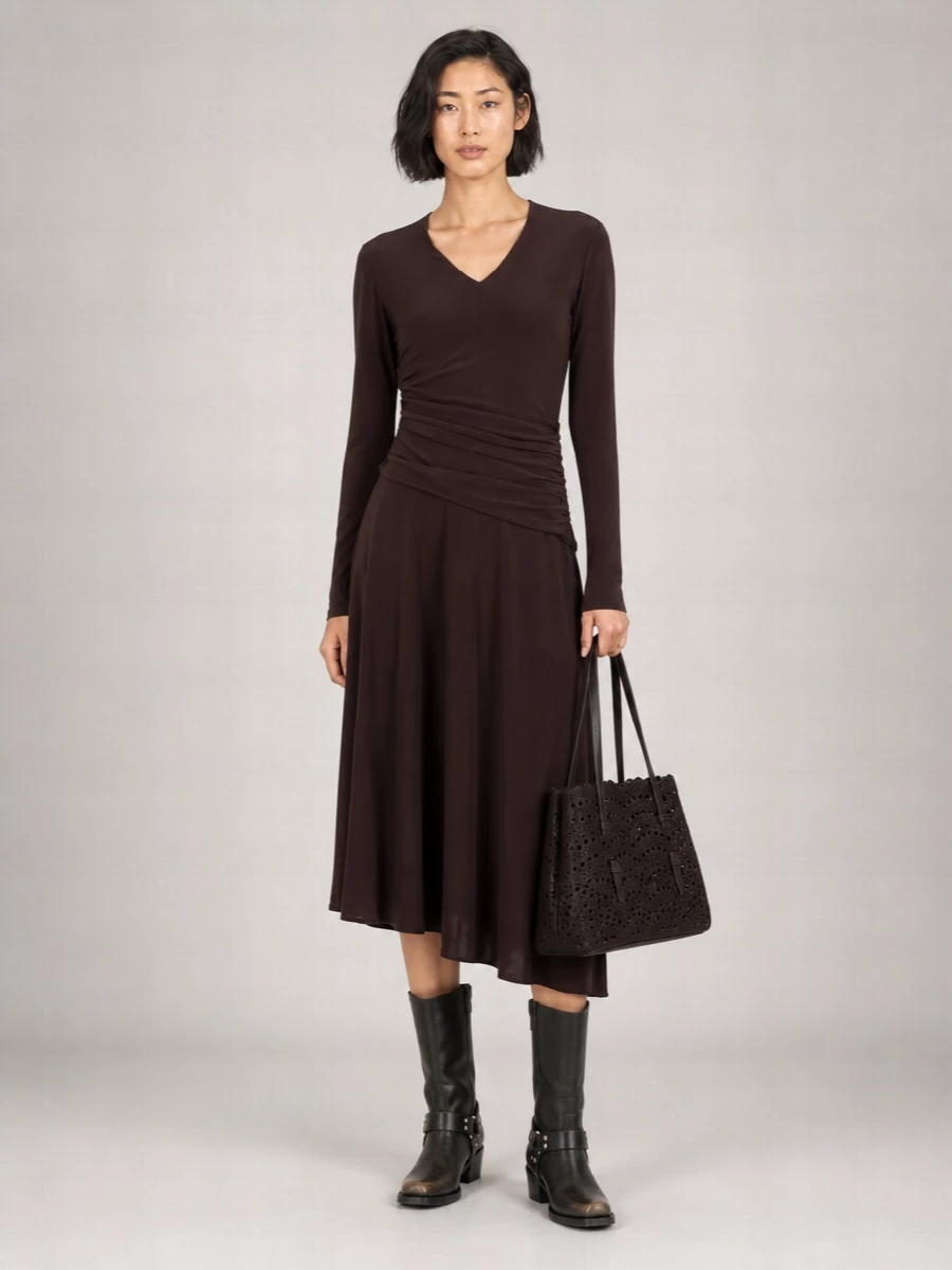 Alaïa Leather Mina 25 Tote Bag