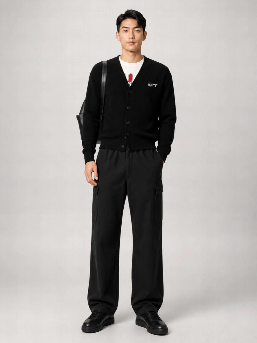 Kenzo Wool Blend Cardigan