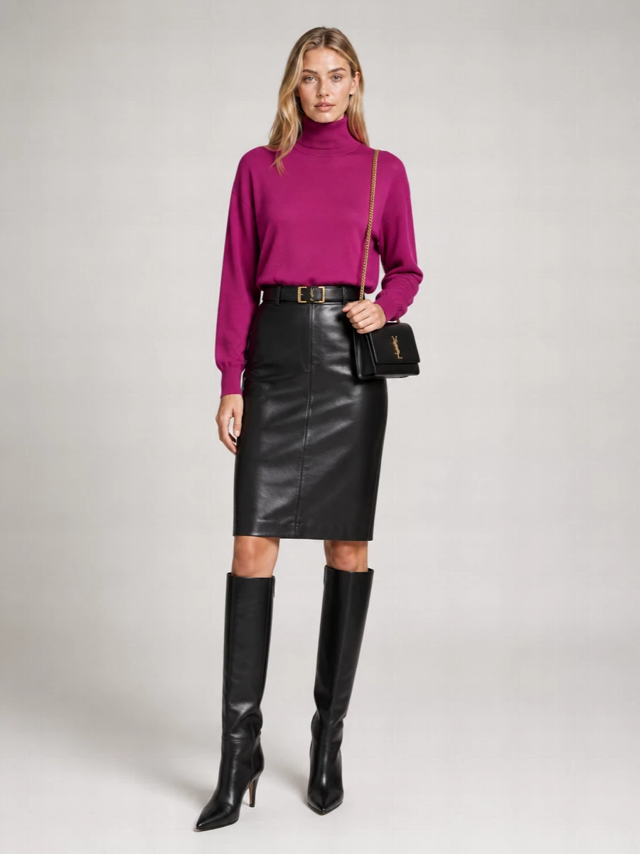 Saint Laurent Wool Roll Neck Jumper