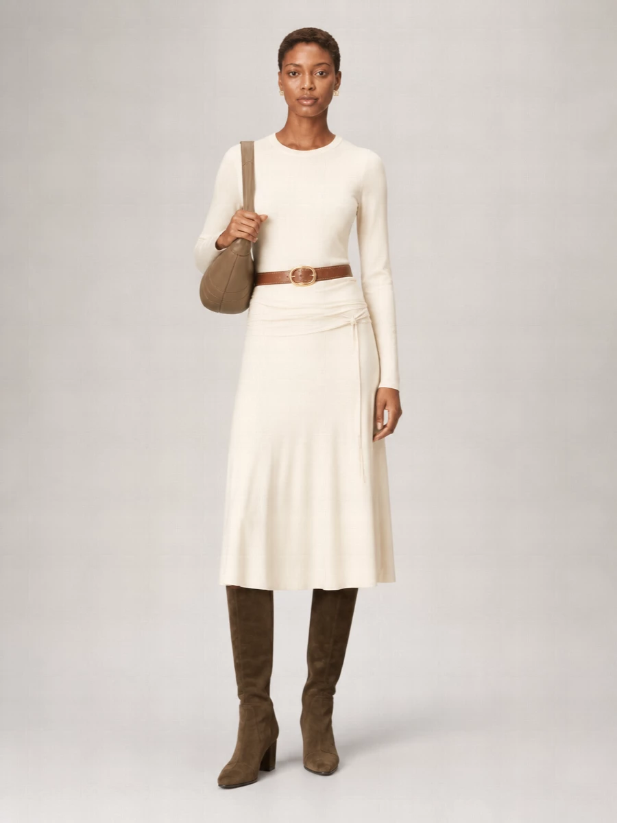 Lemaire Cotton Knee-Length Midi Dress