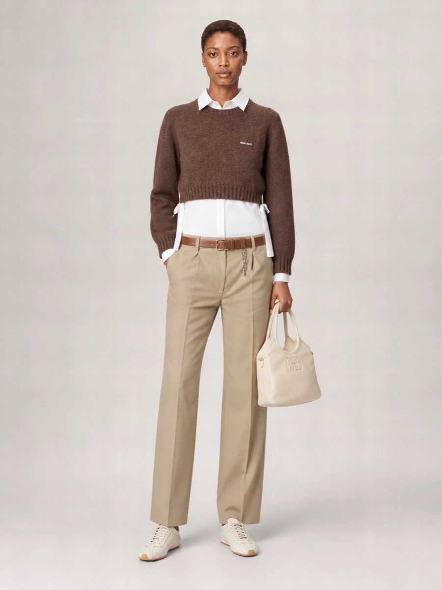 Miu Miu Ivy Mini Leather Tote Bag