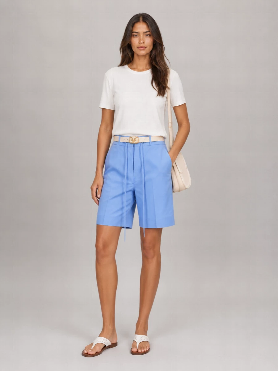 Parosh Knee-Length Shorts
