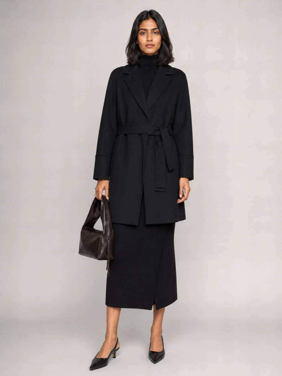 Giorgio Armani Leather Slingback Mules