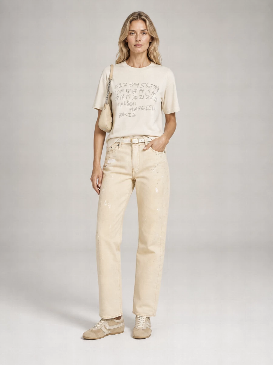 Acne Studios Cotton Loose-Fit Straight-Leg Jeans