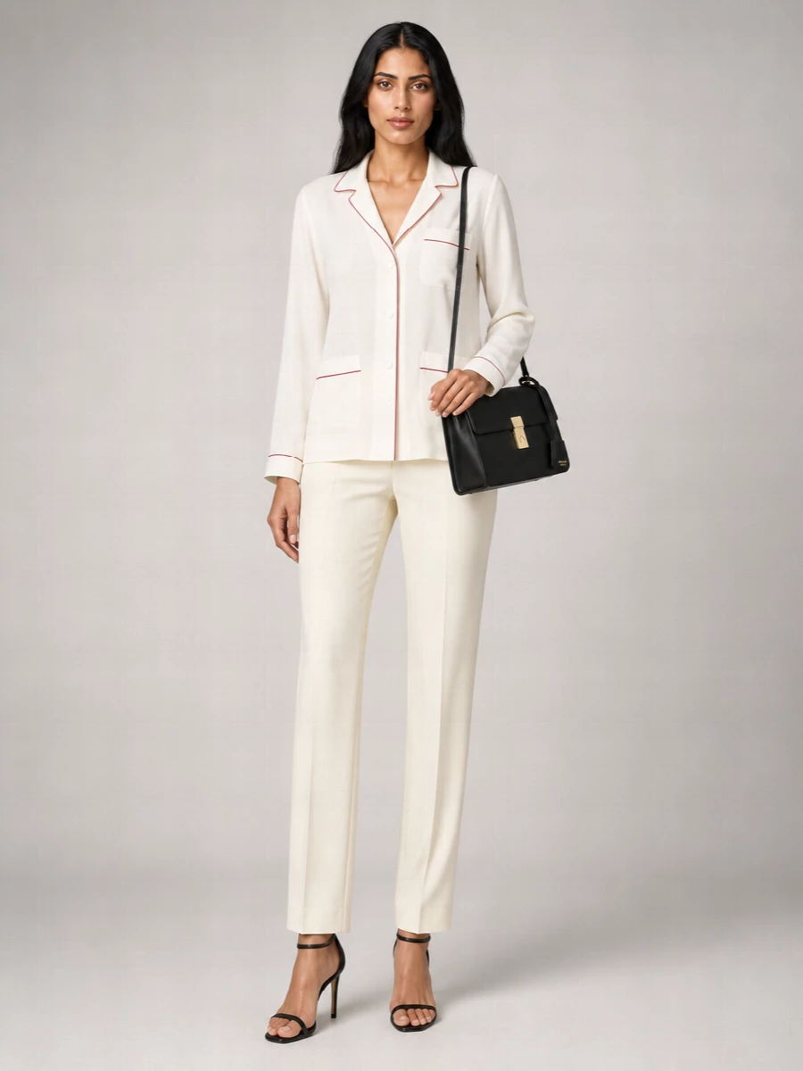Tom Ford Silk Long-Sleeve Shirt