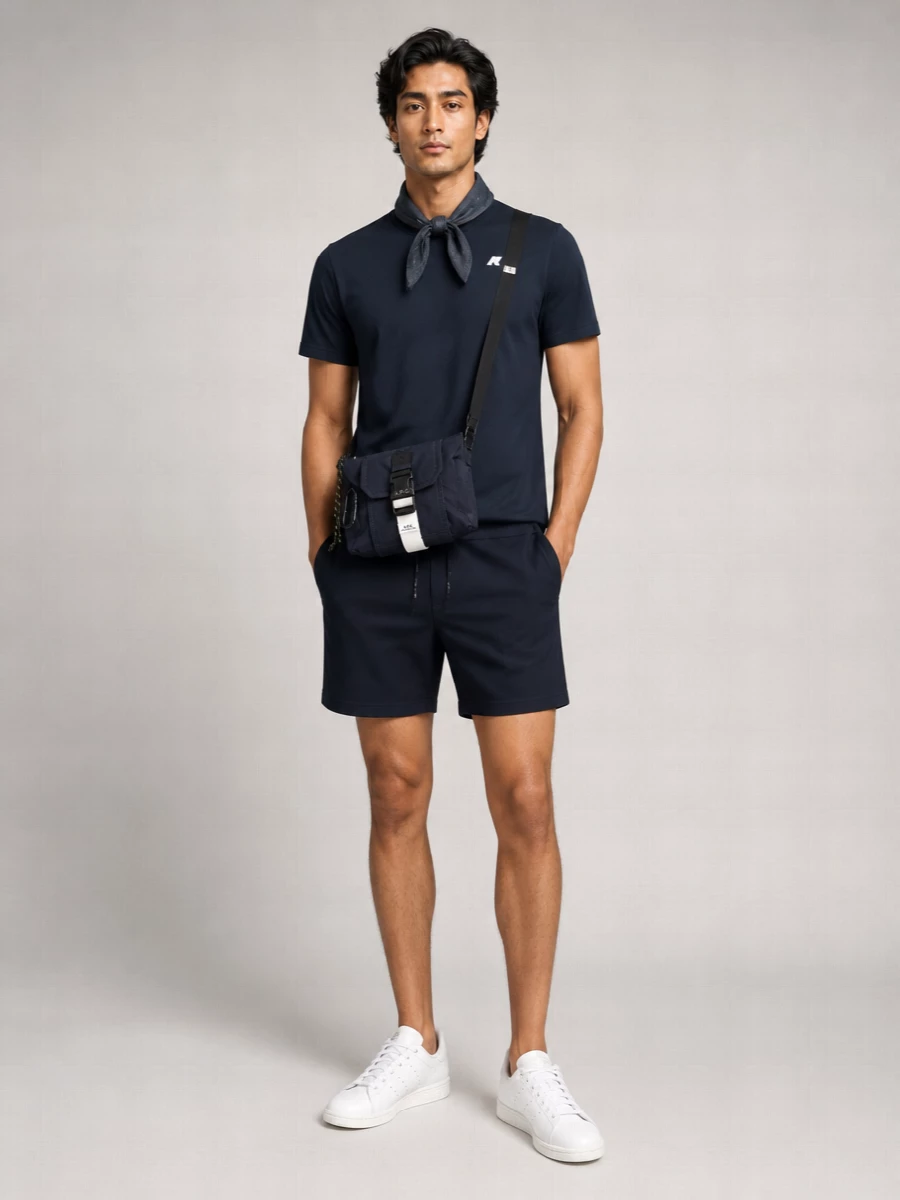 K-Way Cotton Slim-Fit Printed T-Shirt