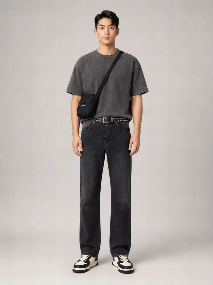 Represent Stretch Denim Bootcut Jeans