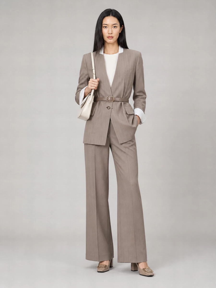 Victoria Beckham Wide-Leg Trousers