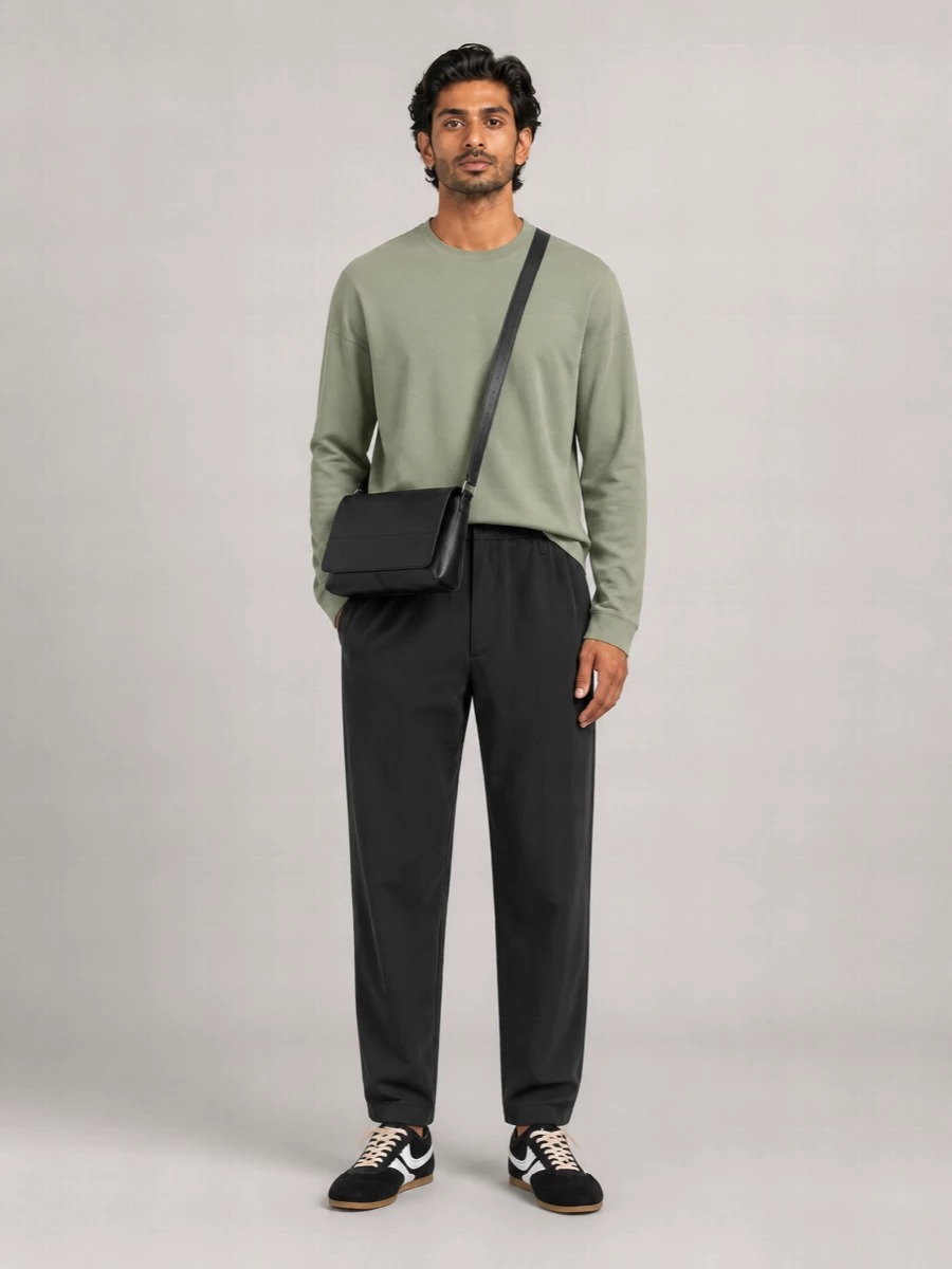 Dries Van Noten Suede Leather Low-Top Sneakers